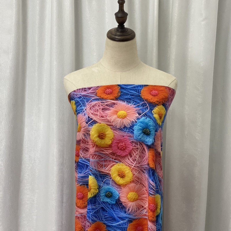60S Silk Cotton Digital Print  - Women'S Fashion In The 60S のレビューと価格