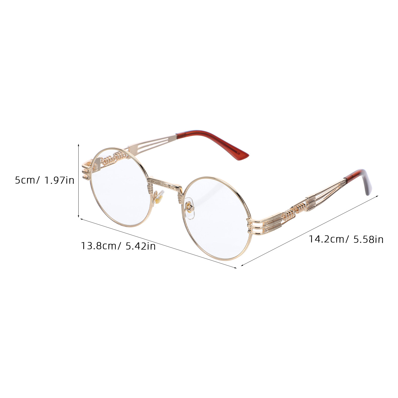 Steampunk Sun Glasses Retro Ro - Women'S Fashion Glasses Non Prescription のレビューと価格