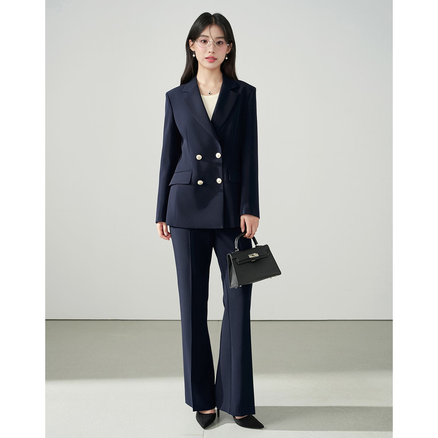 Allingentle Blue Women's 2 Pie - Women'S Fashion Blazer のレビューと価格