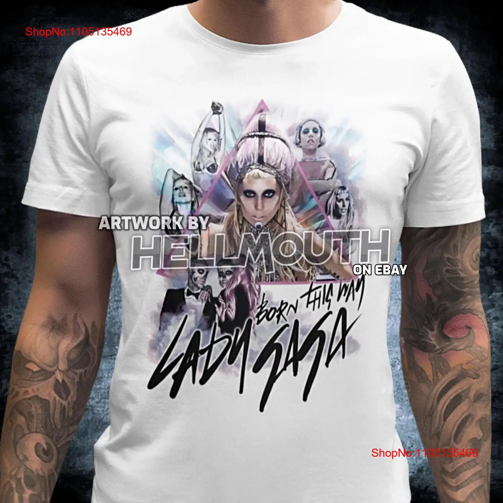 Lady Gaga Born This Way t shir - Women'S Fashion Designer Clothes のレビューと価格