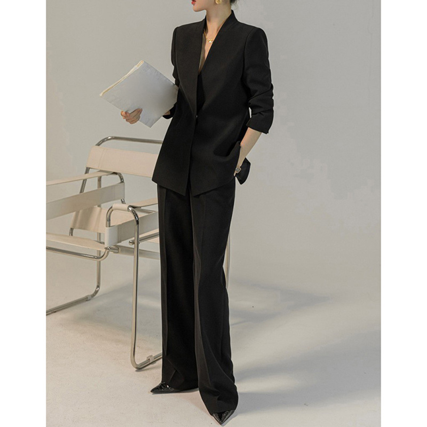 Allingentle Women's Suit Pants - Women'S Fashion Blazer のレビューと価格