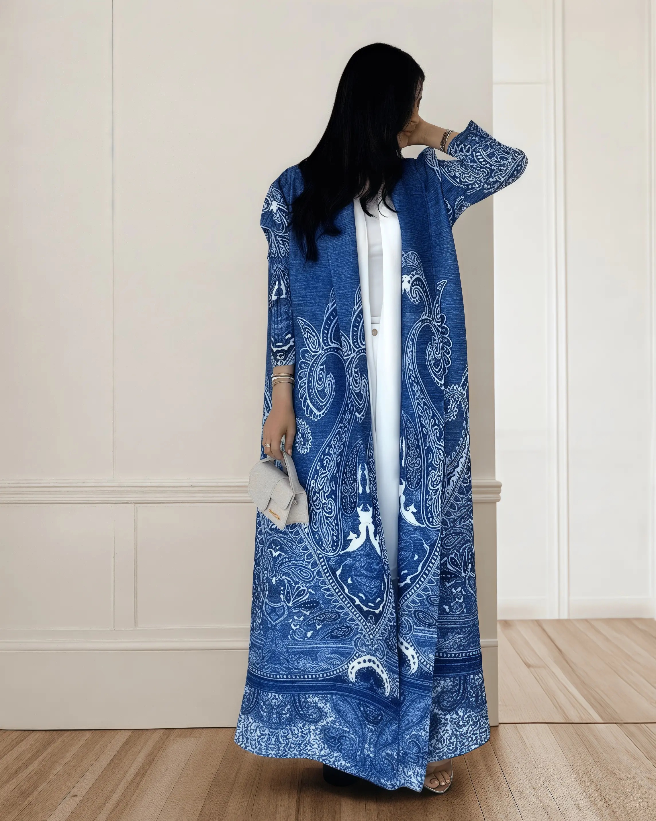 YUDX Miyake Pleated Print Fold - Longline Cardigan Knit のレビューと価格