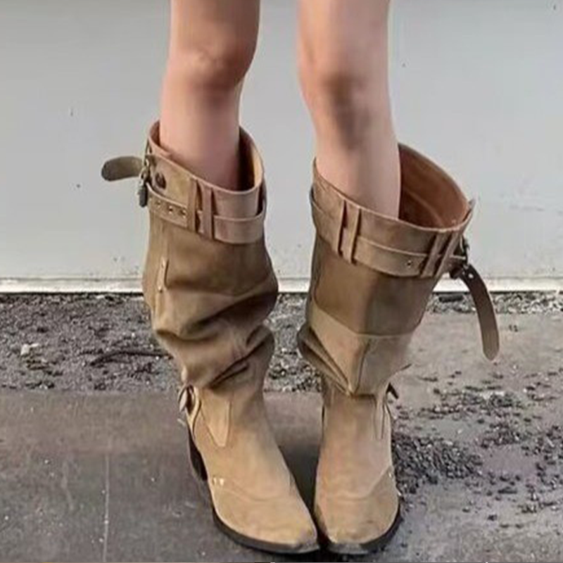 Pointed Toe Women High Boots D - Women'S Fashion Trends のレビューと価格