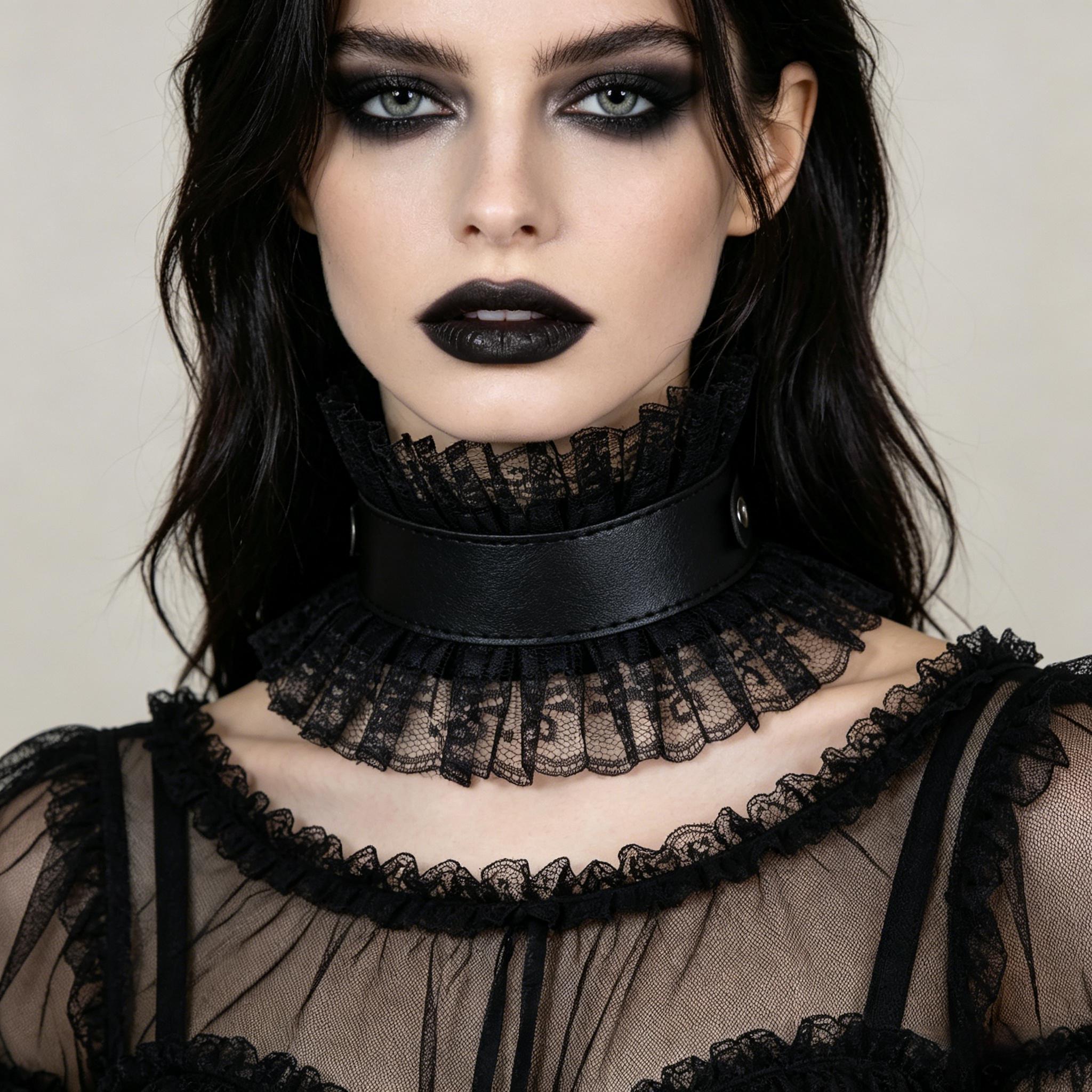 Women Vintage Fake Collar Goth - Women'S Fashion Victorian のレビューと価格