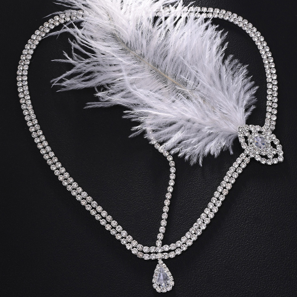 Vintage 1920s White Feather He - Women'S Fashion In The 1920S のレビューと価格