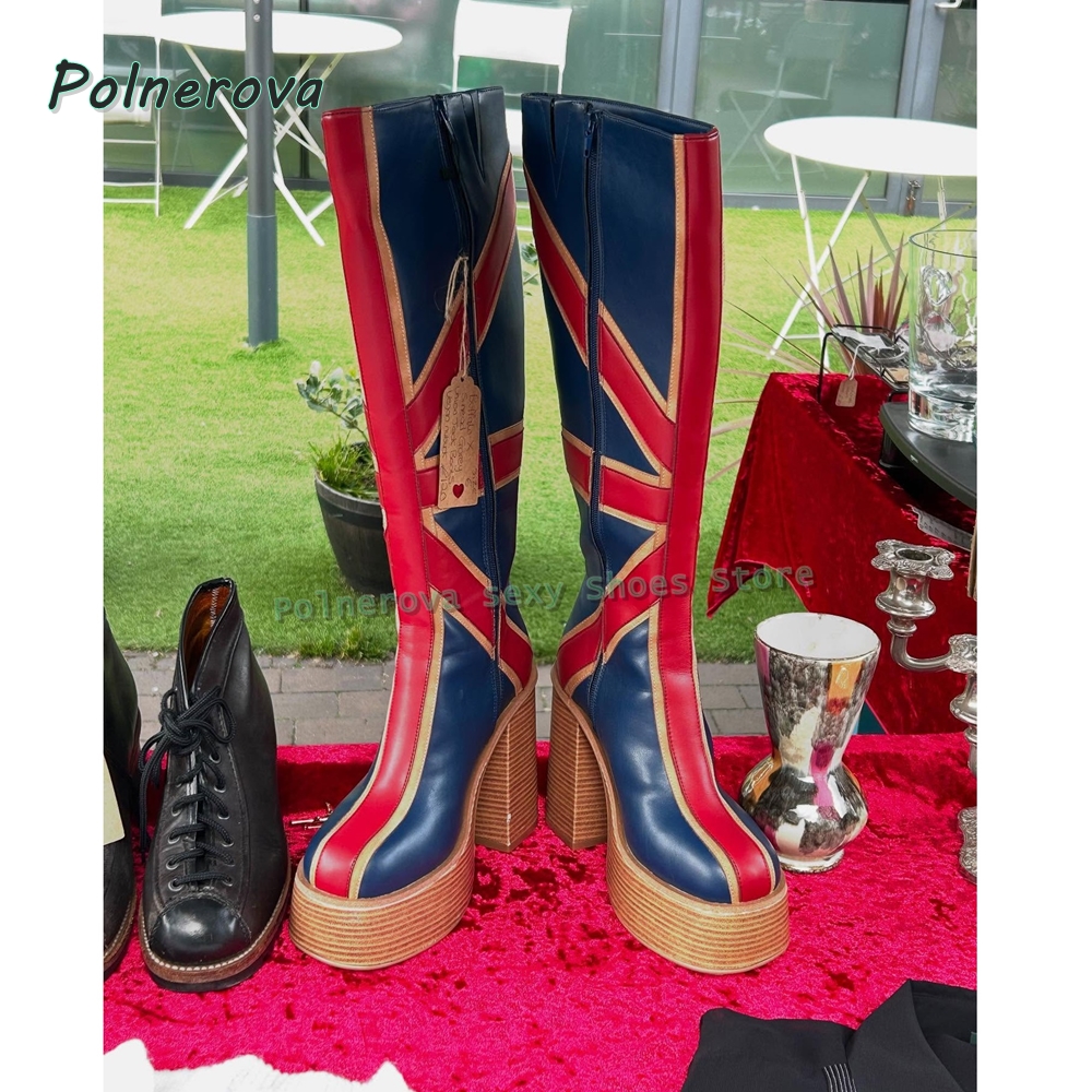 Union Jack Platform Fashion Bo - Women Fashion Trend 2025 のレビューと価格