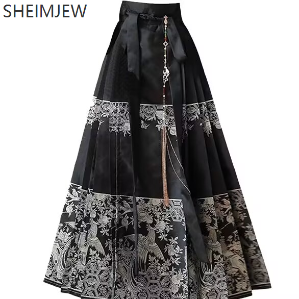 Chinese Style Horse Face Skirt - Women'S Fashion Designer Clothes のレビューと価格